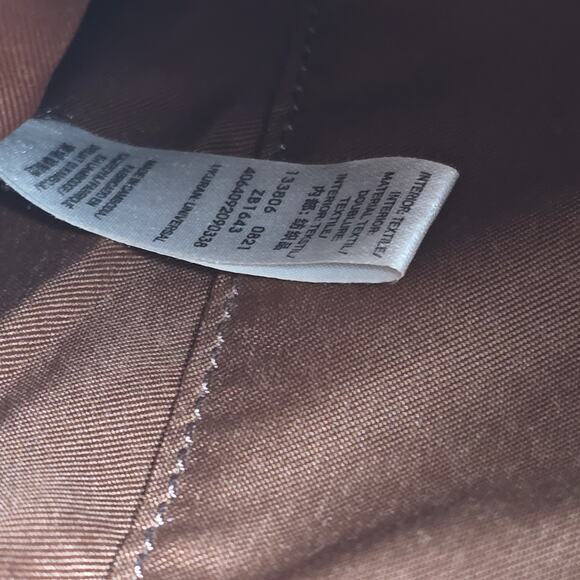 Fossil Women's Kinley Crossbody Bag ZB1643 Two Tone Brown Diagonal - Picture 14 of 15